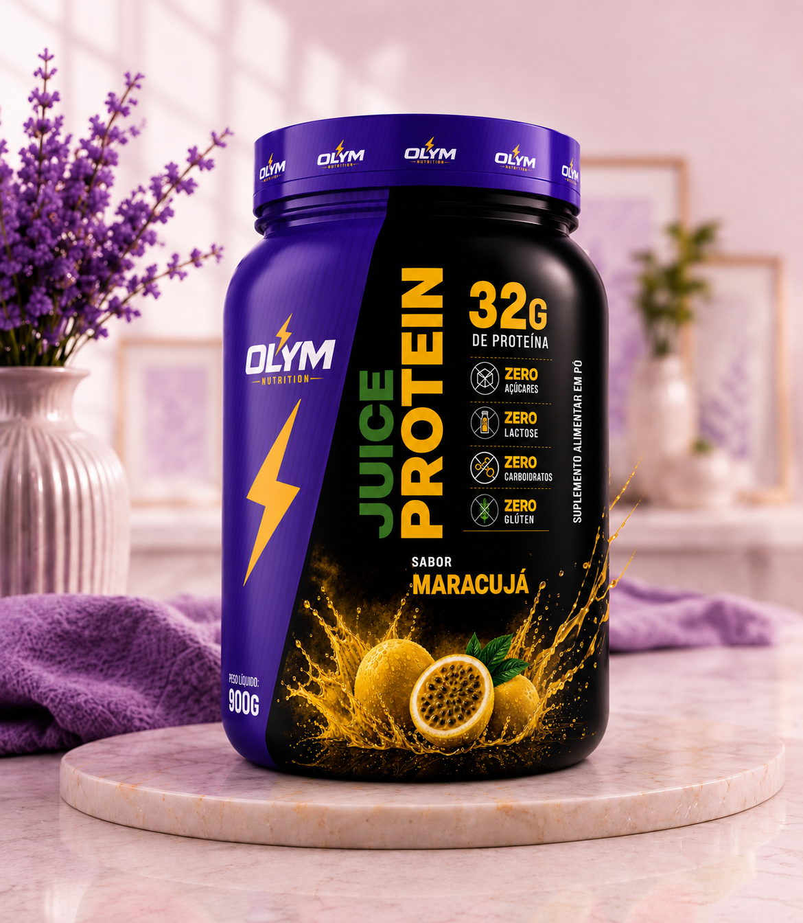 JUICE PROTEIN OLYM NUTRITION – 32G DE PROTEÍNA POR PORÇÃO