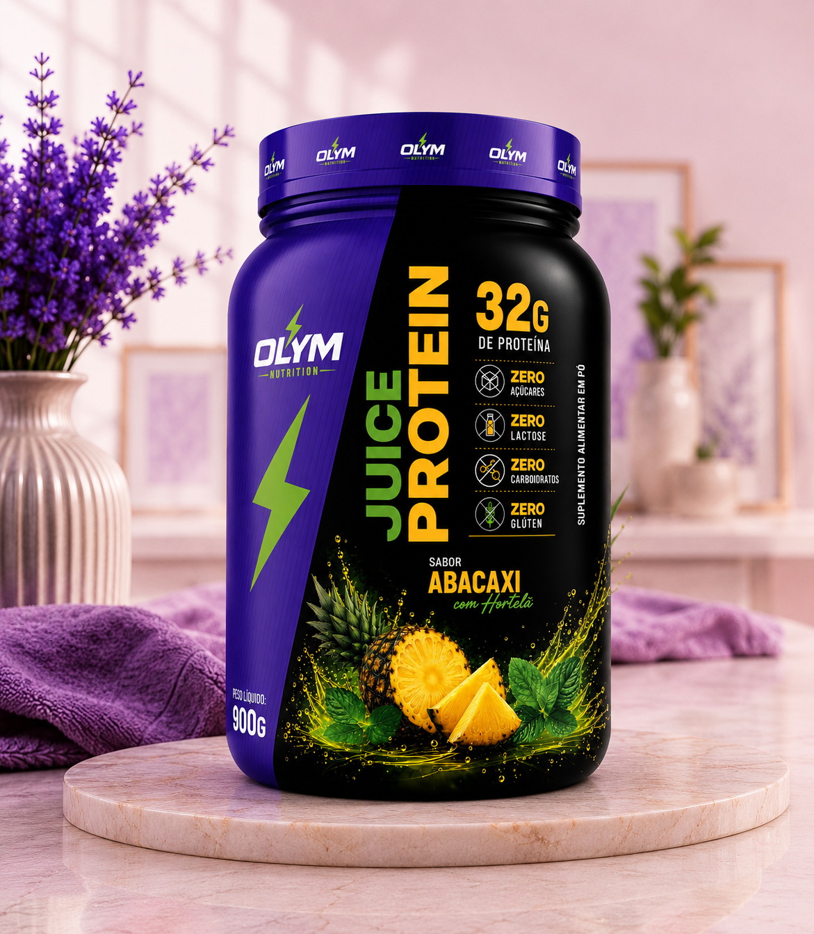 JUICE PROTEIN OLYM NUTRITION – 32G DE PROTEÍNA POR PORÇÃO